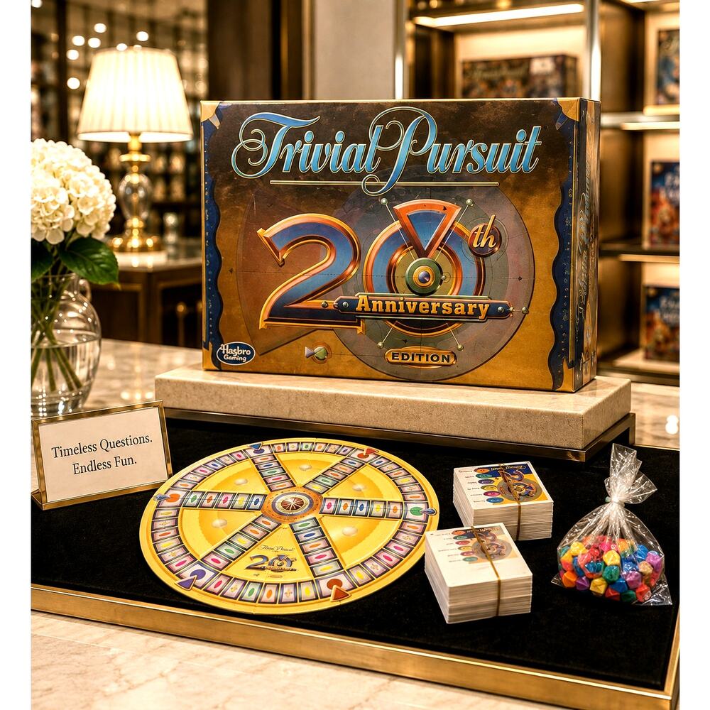 Vintage Hasbro Trivial Pursuit 20th Anniversary Edition Sealed (2002)